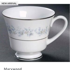Noritake Marywood Footed Teacups (6)
